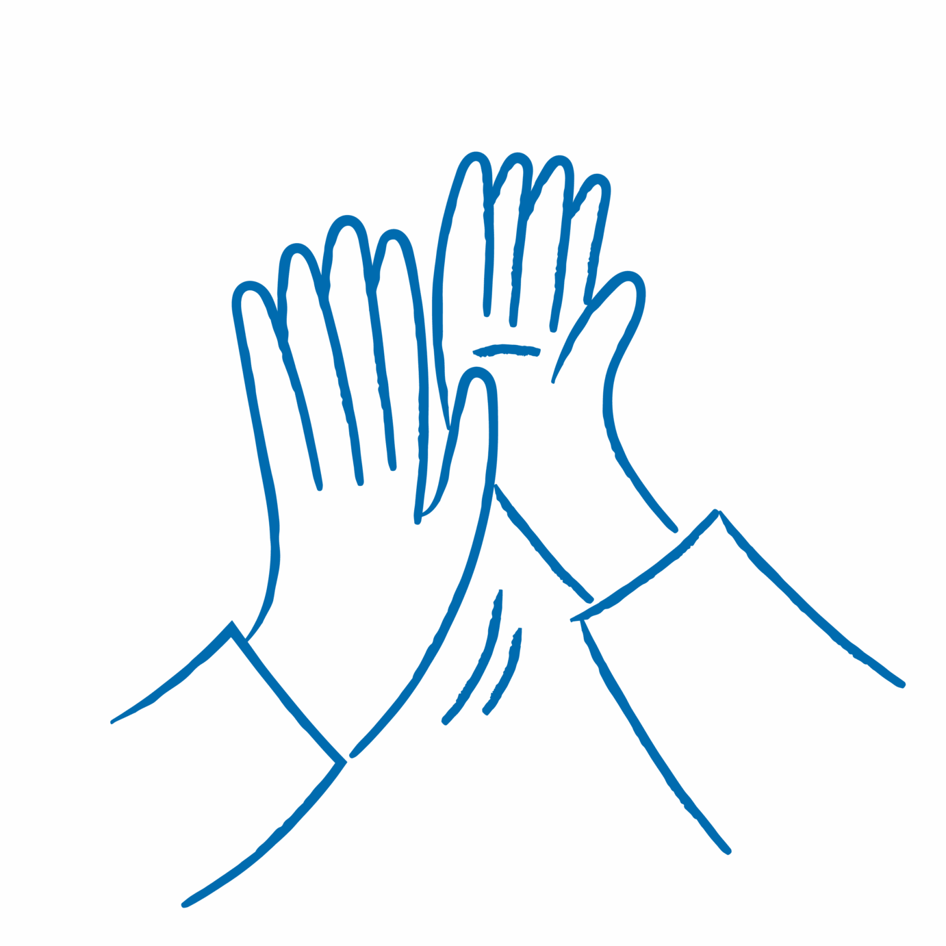 3D Äffchen Schräg von unten